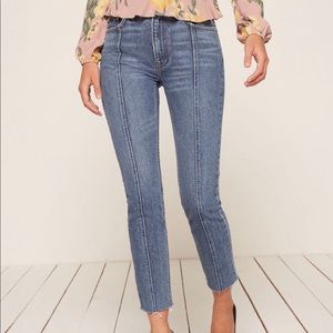 Reformation Seamed Jean